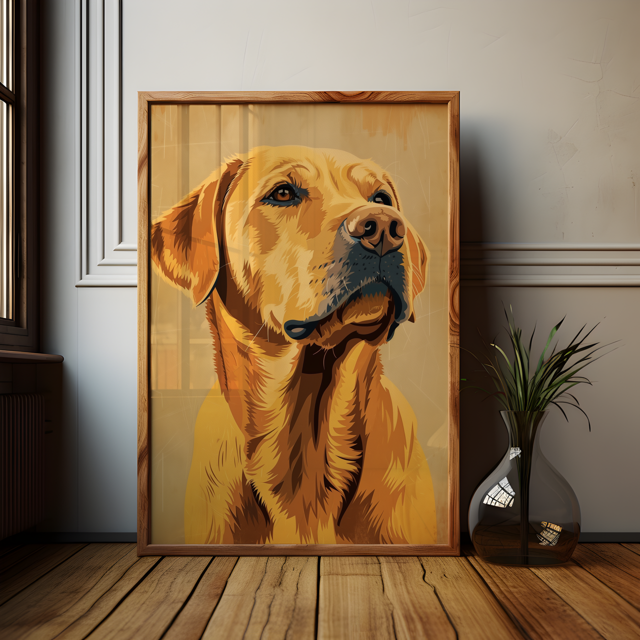 Labrador Retriever Pop Art Poster