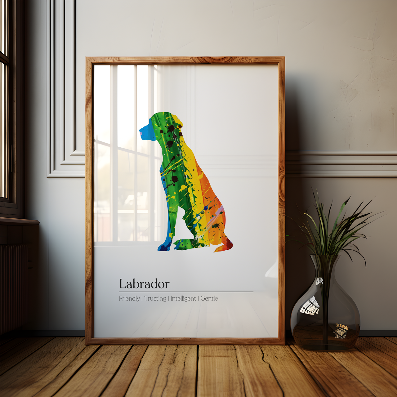 Labrador Art Poster