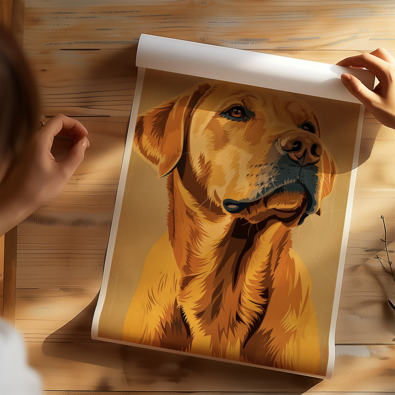 Labrador Retriever Pop Art Poster