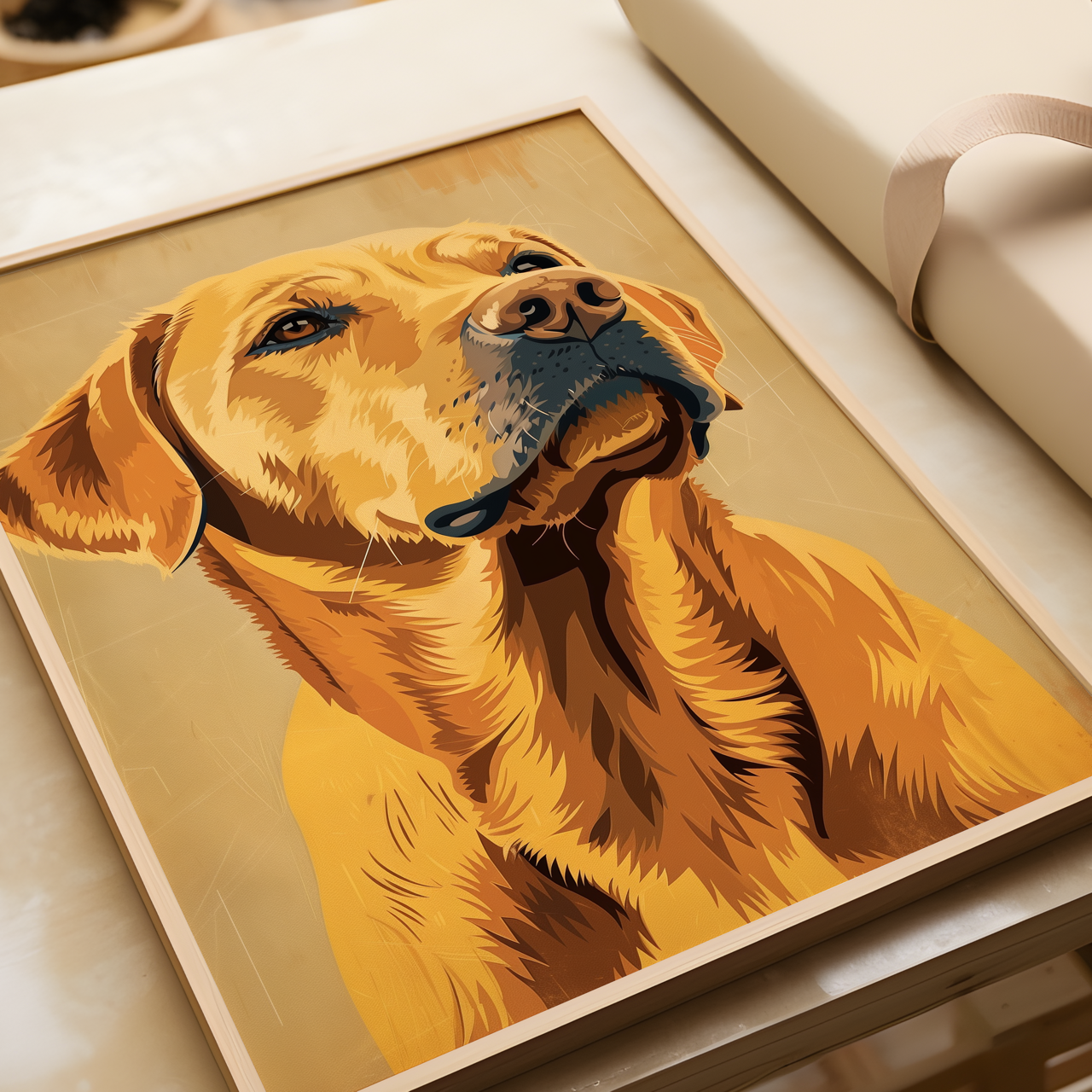 Labrador Retriever Pop Art Poster