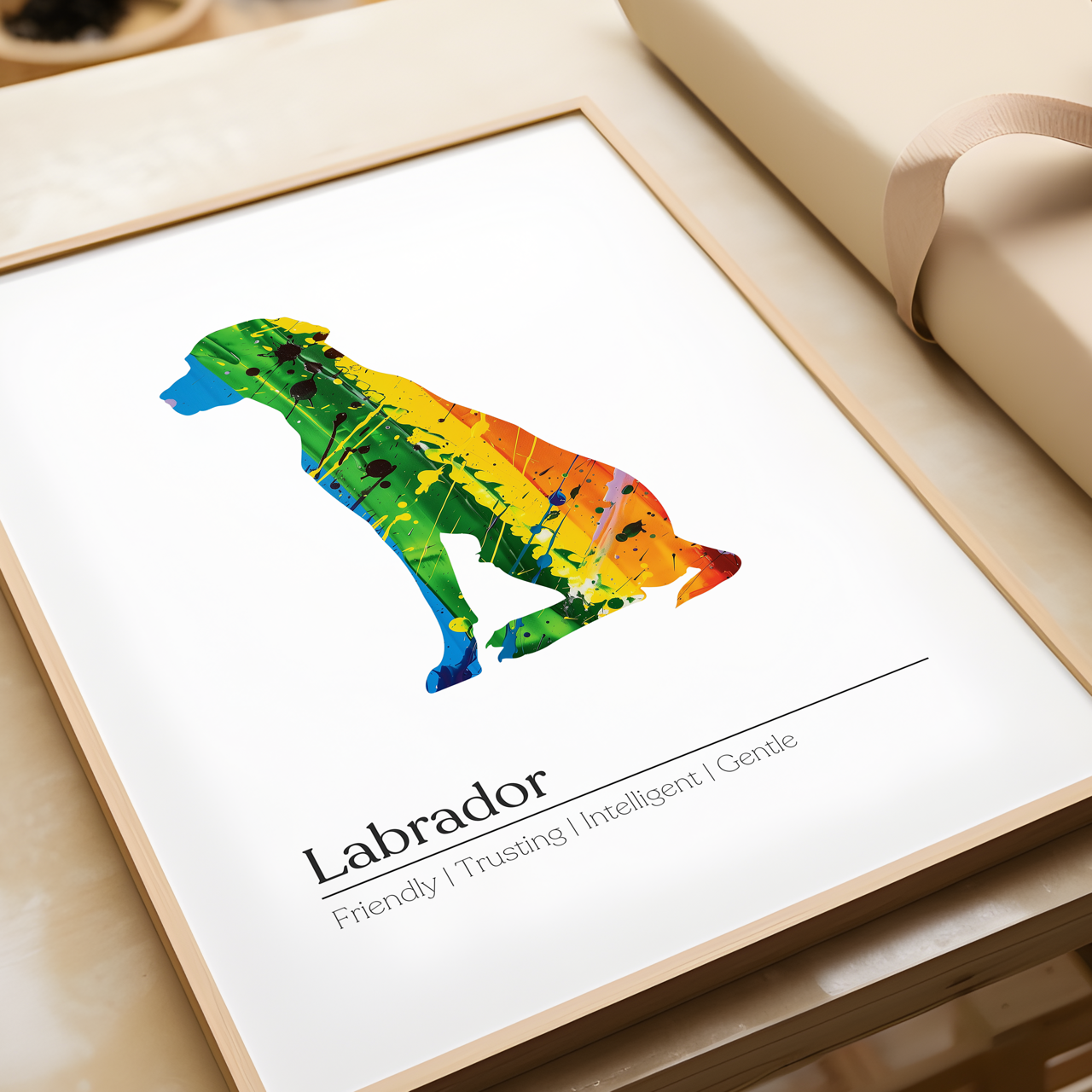 Labrador Art Poster