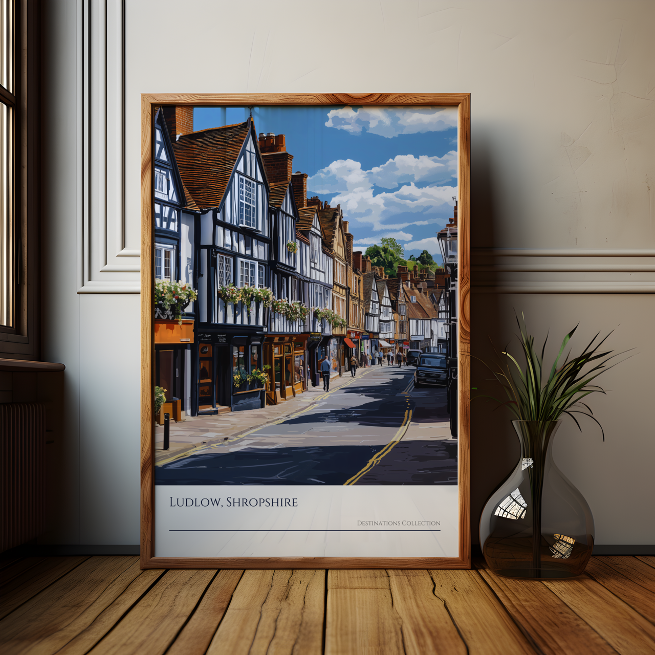 Ludlow Shropshire Poster