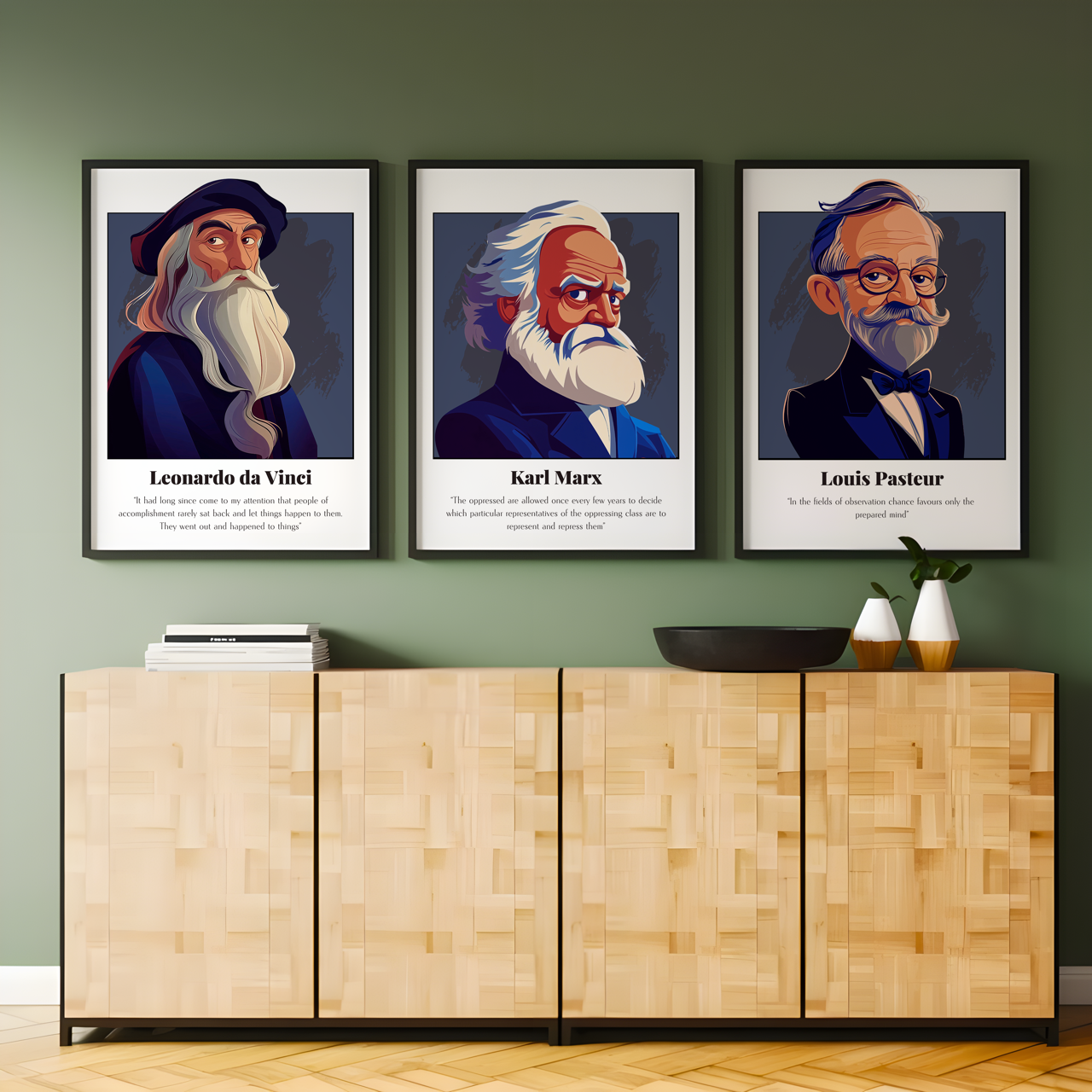 Karl Marx Quote Poster