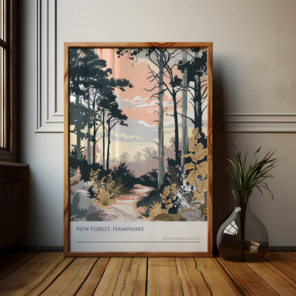 New Forest Hampshire Poster