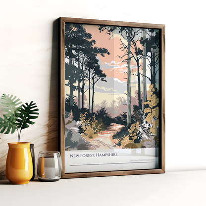 New Forest Hampshire Poster