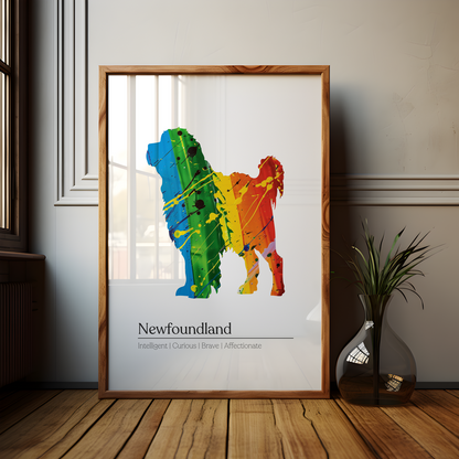 Newfoundland Art Poster