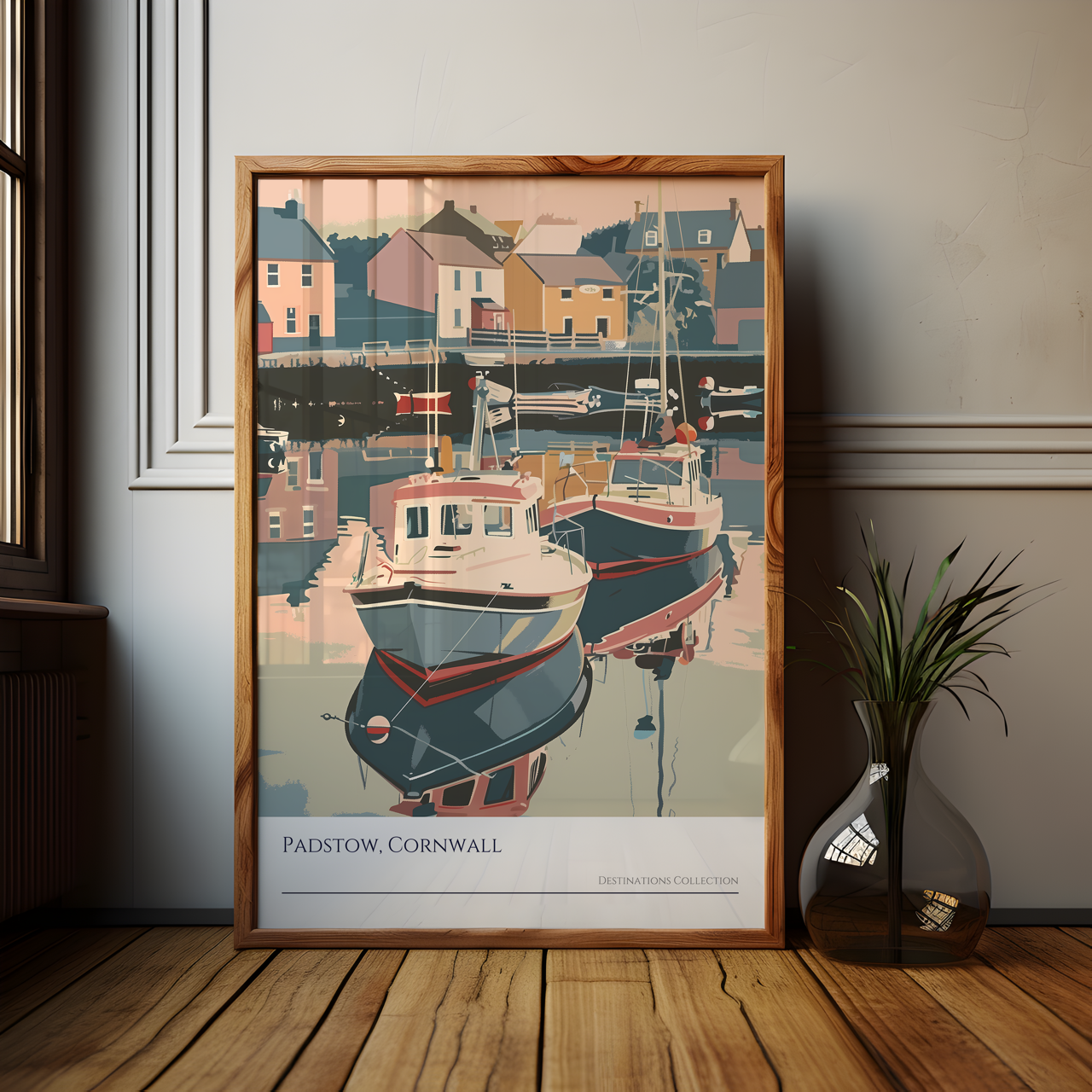 Padstow Cornwall Art Poster