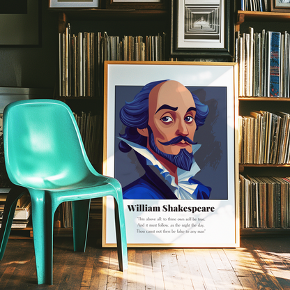 William Shakespeare Quote Poster