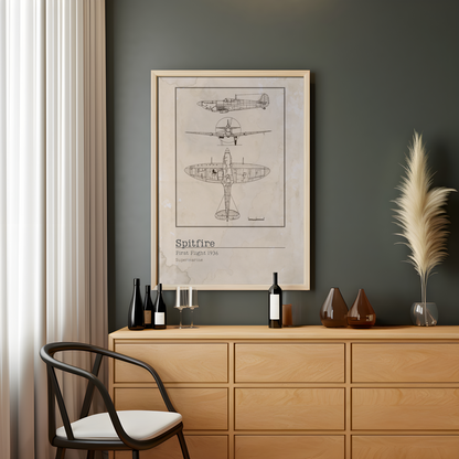 Supermarine Spitfire Poster