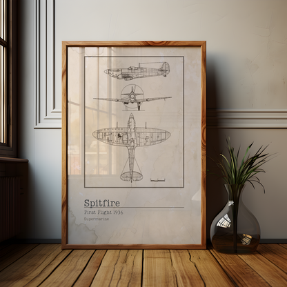 Supermarine Spitfire Poster