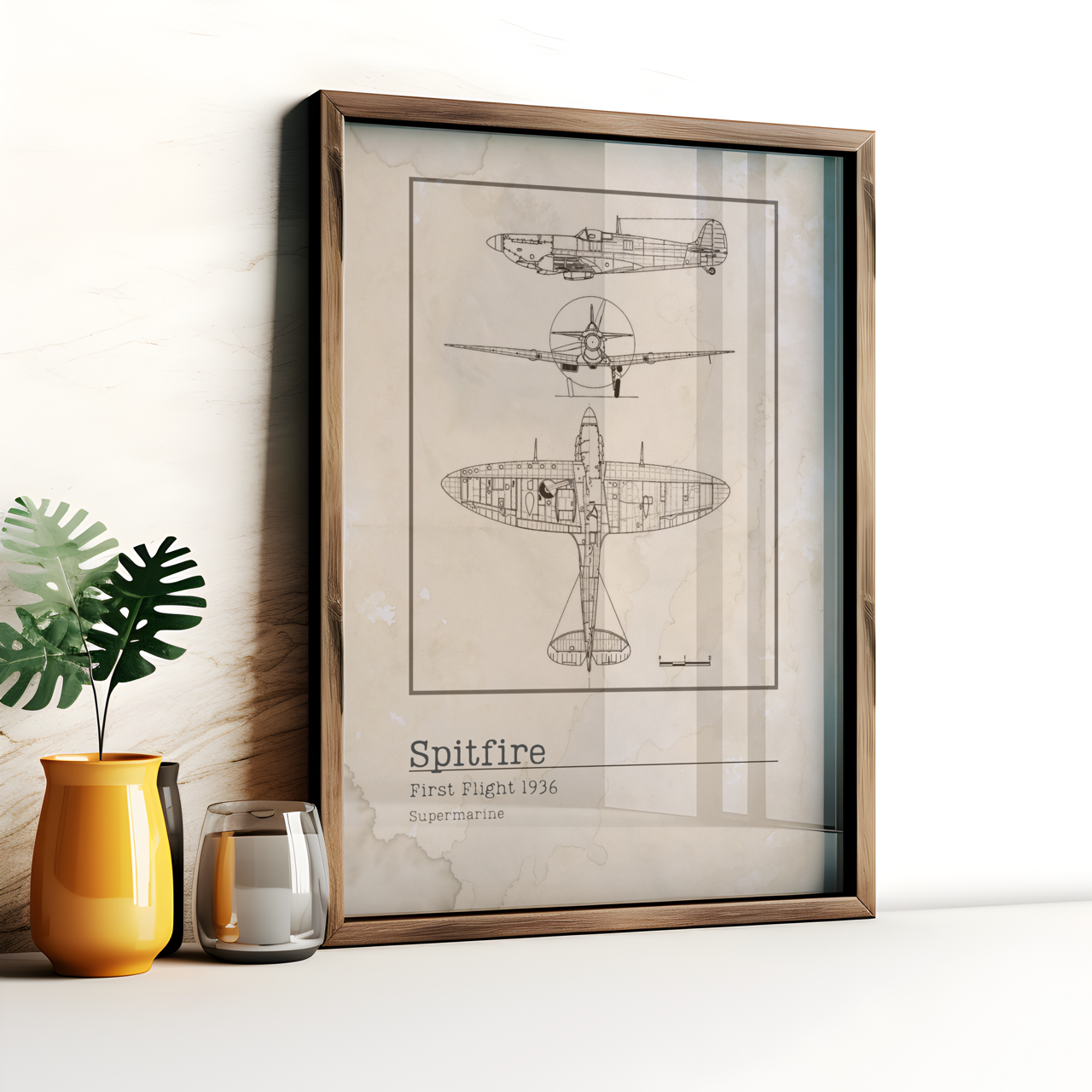 Supermarine Spitfire Poster