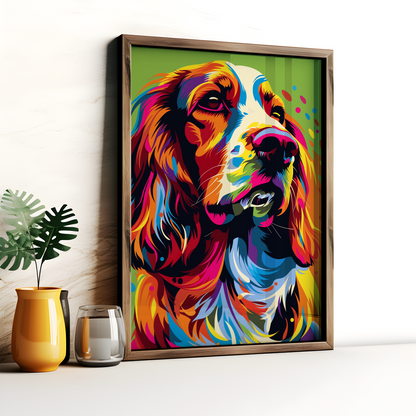 Springer Spaniel Art Print Poster