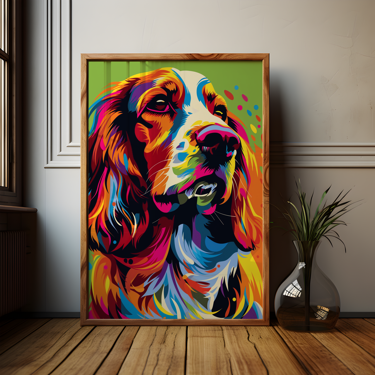 Springer Spaniel Art Print Poster