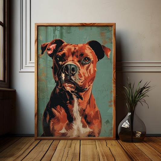 Bull Terrier Art Print