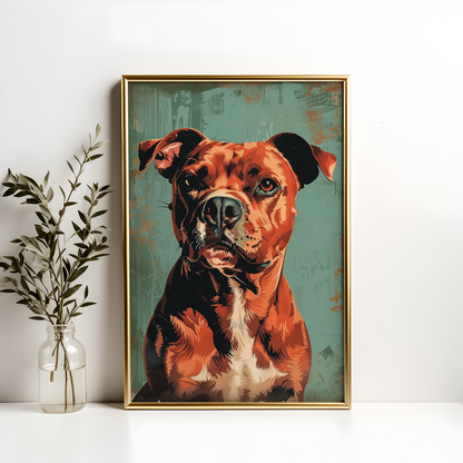 Bull Terrier Art Print