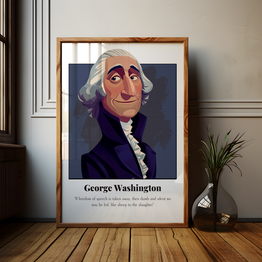 George Washington Quote Poster