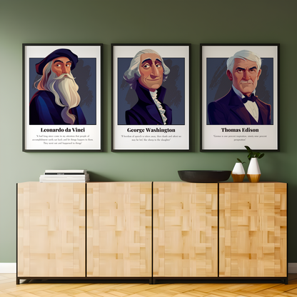 George Washington Quote Poster