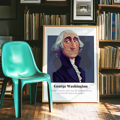 George Washington Quote Poster