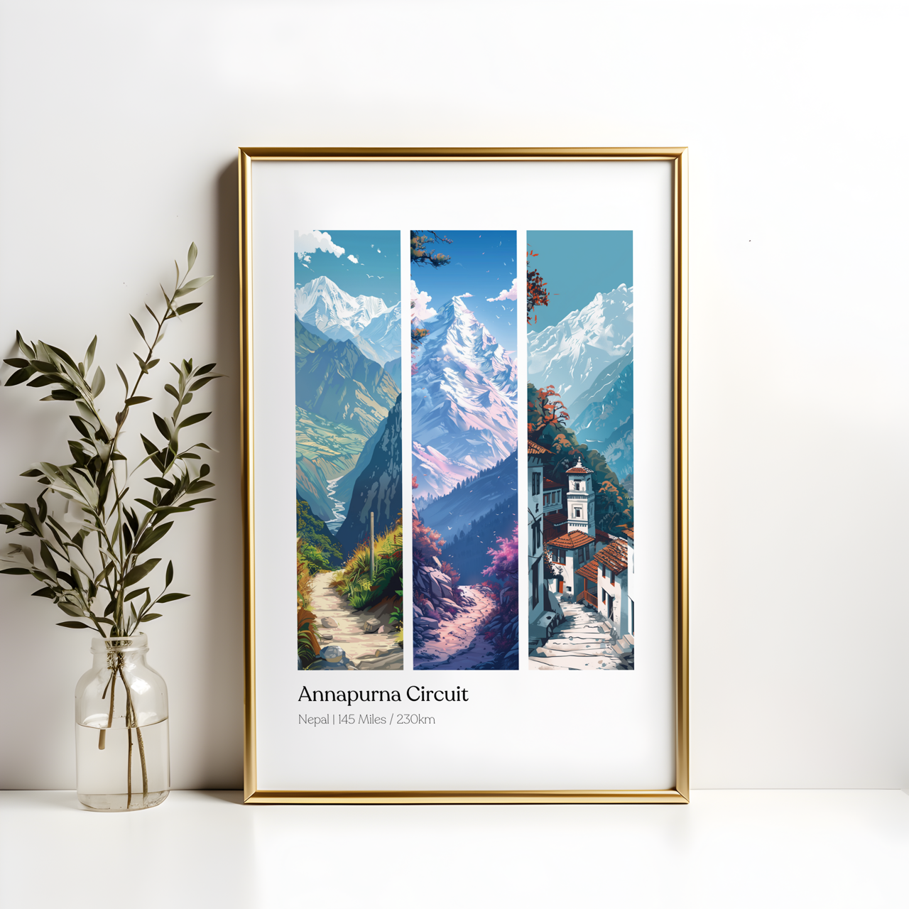 Annapurna Circuit Trek Poster