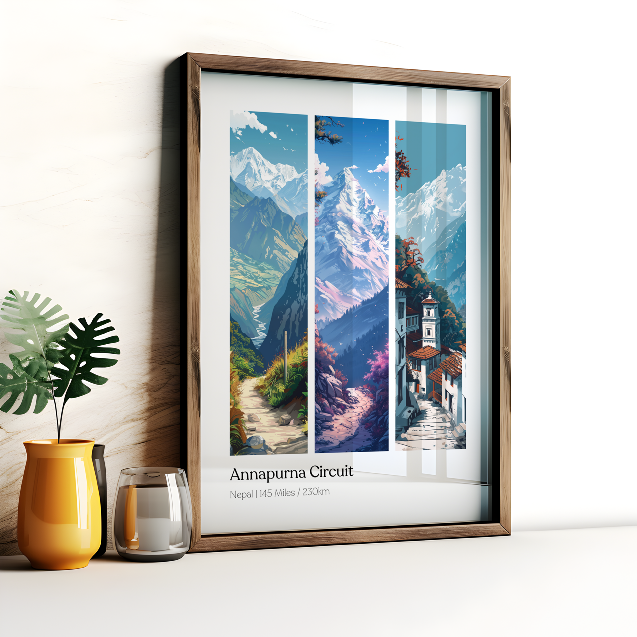 Annapurna Circuit Trek Poster