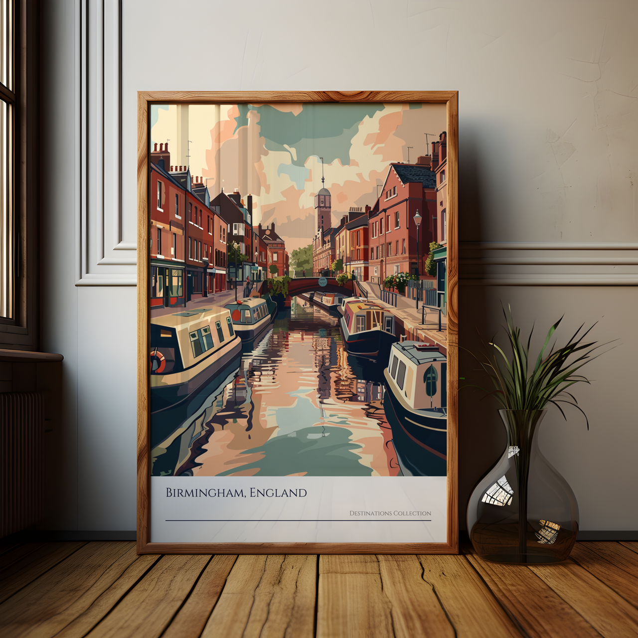 Birmingham Canals Poster