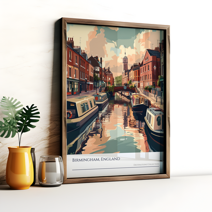 Birmingham Canals Poster