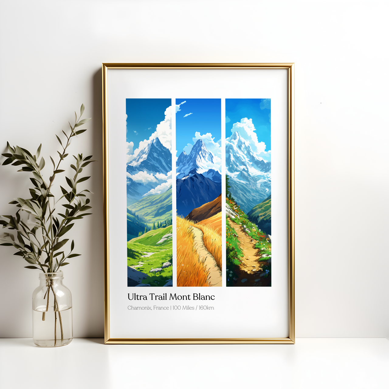 Ultra Trail Mont Blanc Ultra Marathon Poster