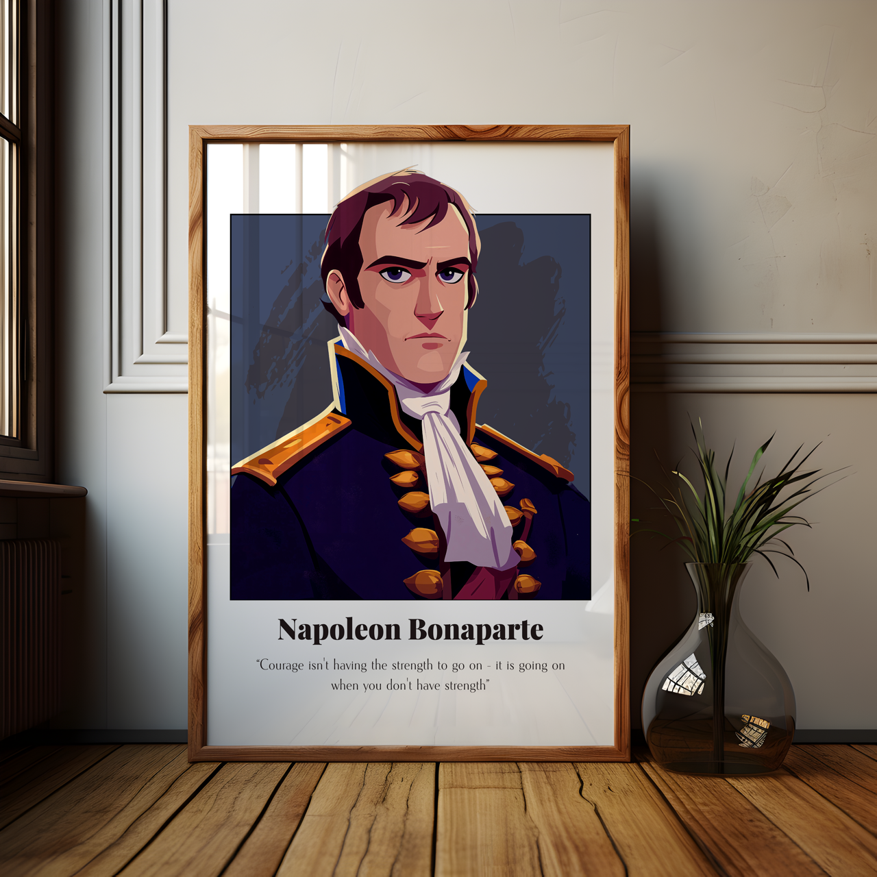 Napoleon Bonaparte Quote Poster