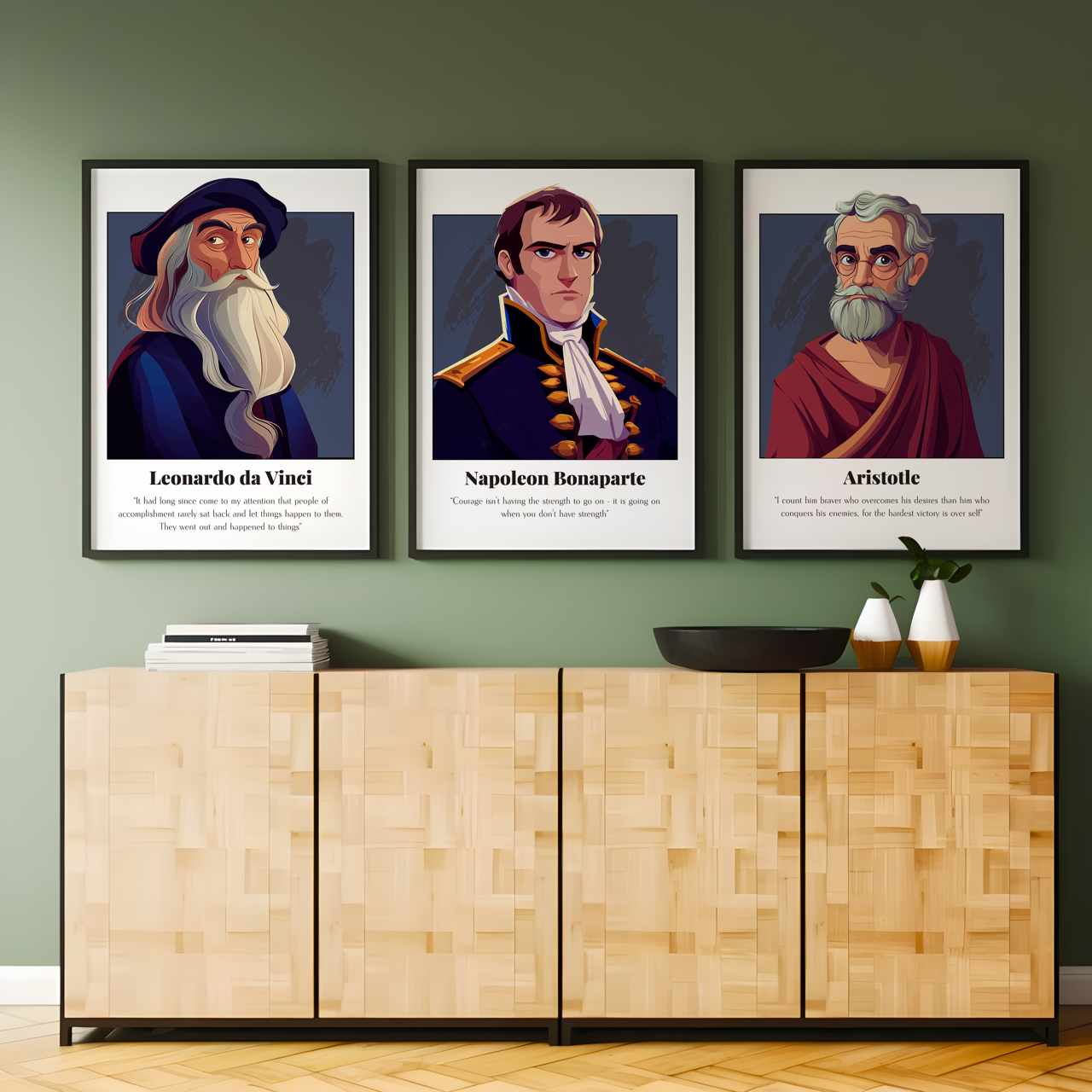 Napoleon Bonaparte Quote Poster