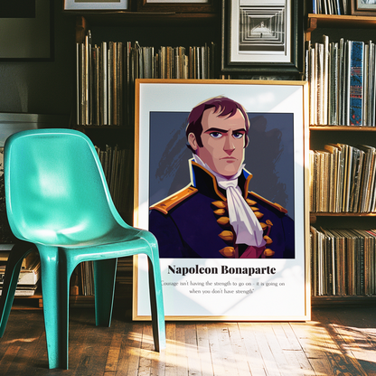 Napoleon Bonaparte Quote Poster