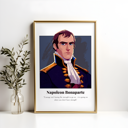 Napoleon Bonaparte Quote Poster