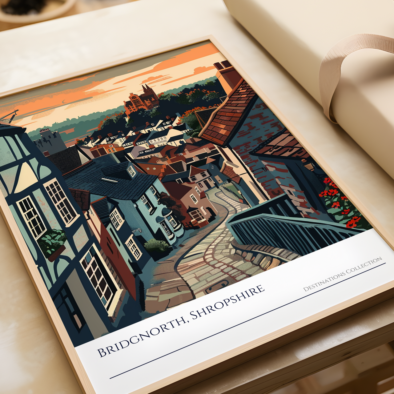 Bridgnorth Sunset Poster