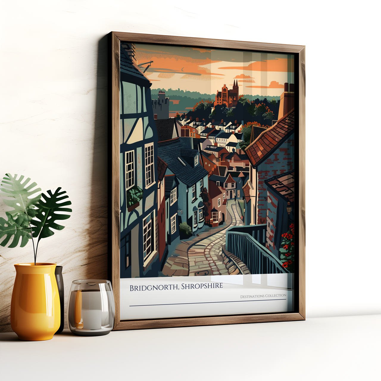 Bridgnorth Sunset Poster