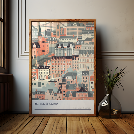 Bristol Cityscape Poster