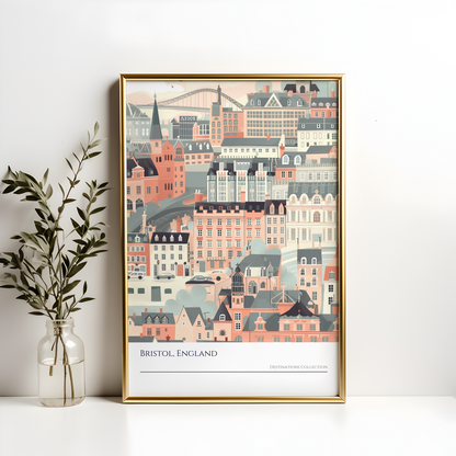 Bristol Cityscape Poster