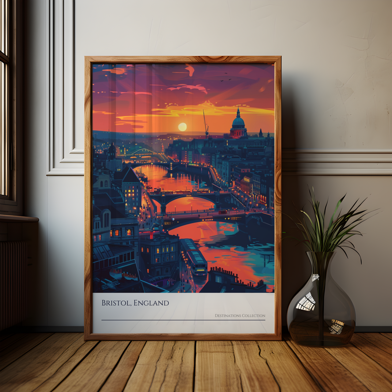 Bristol Sunset Poster