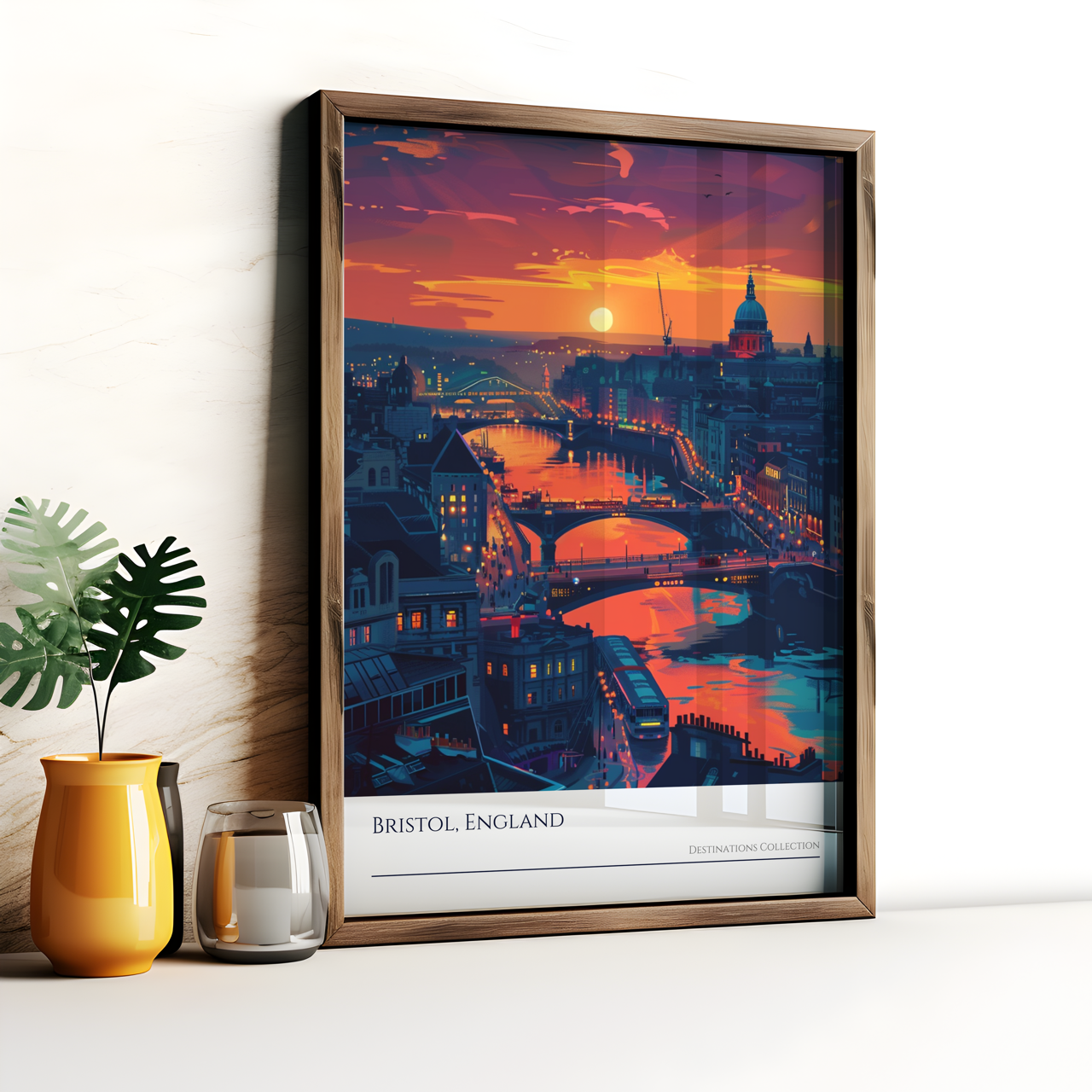 Bristol Sunset Poster