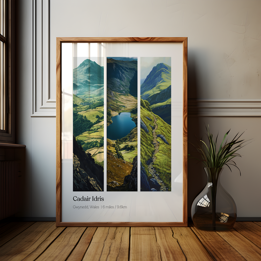 Cadair Idris Gwynedd Wales Poster