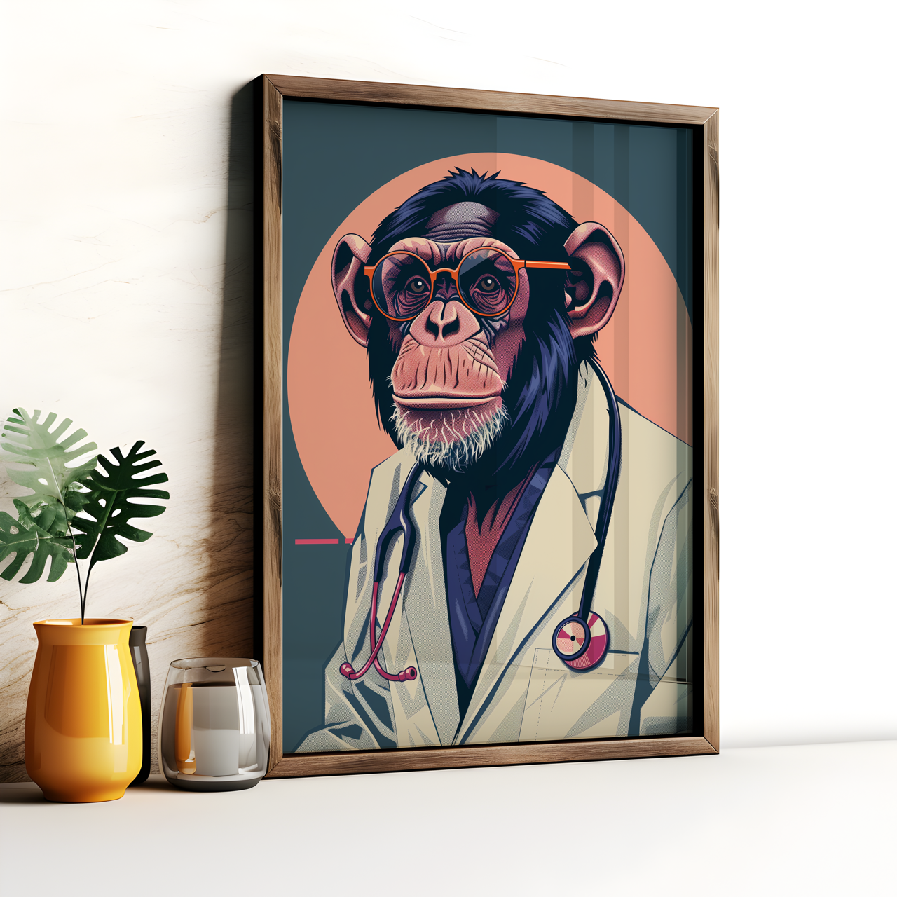 Doctor Chimp Poster