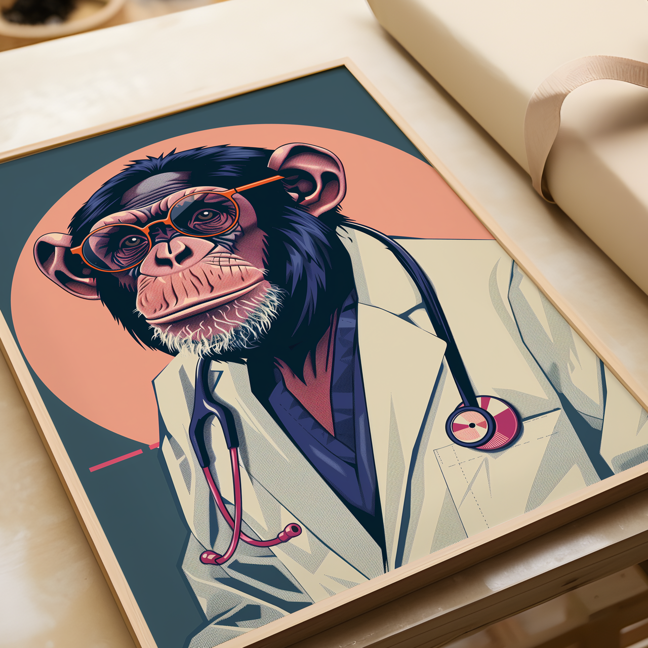 Doctor Chimp Poster