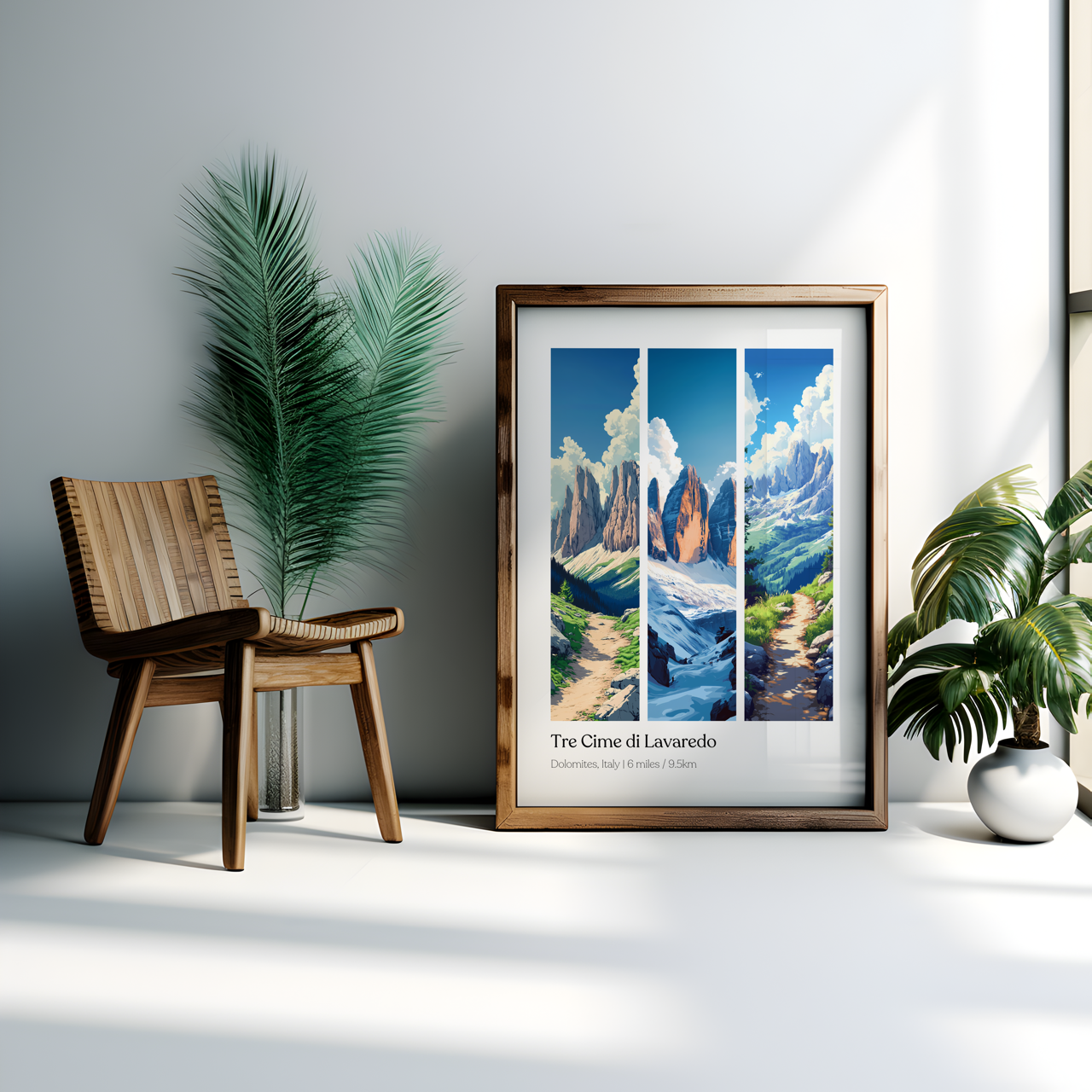 Tre Cime di Lavaredo Dolomites Poster