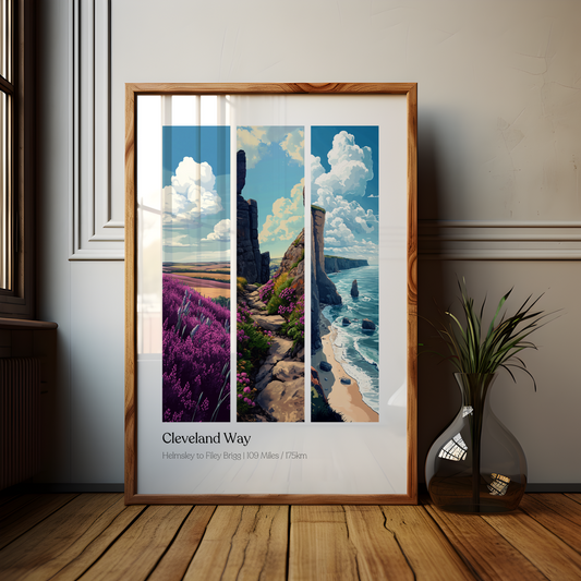 Cleveland Way Poster