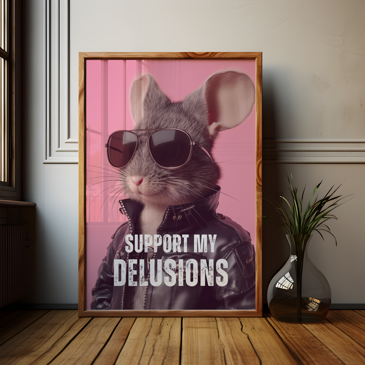 Delulu Chinchilla Print