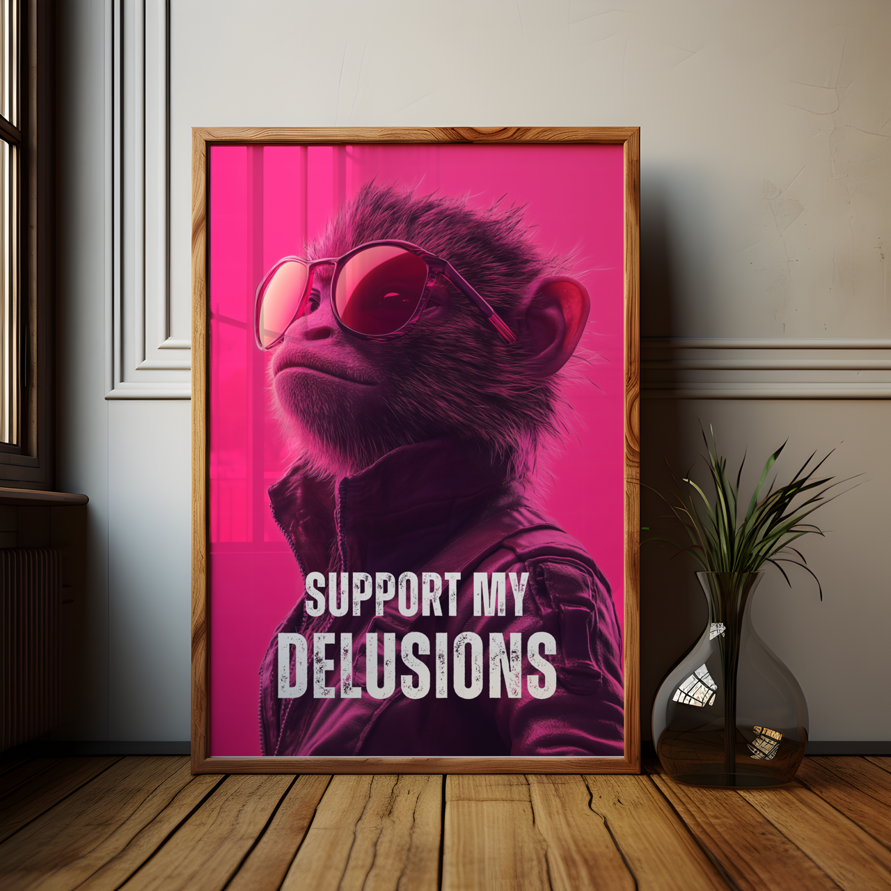 Delulu Marmoset Print