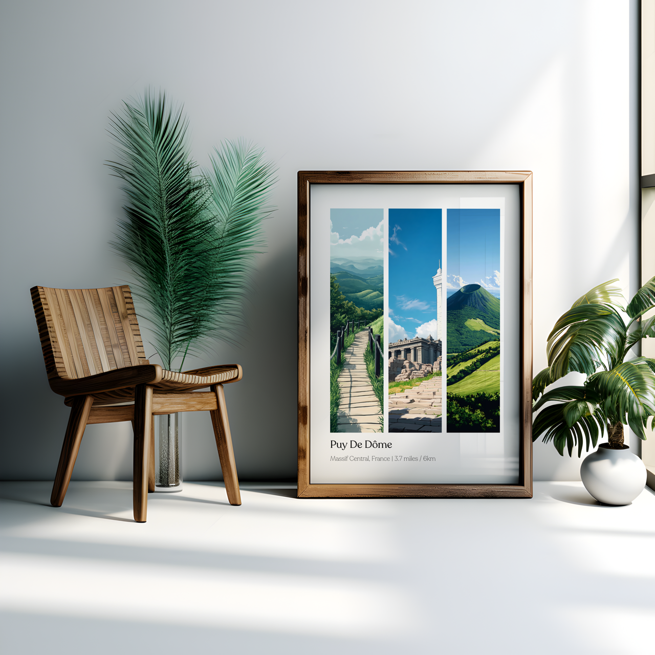 Puy de Dome Massif Central Poster