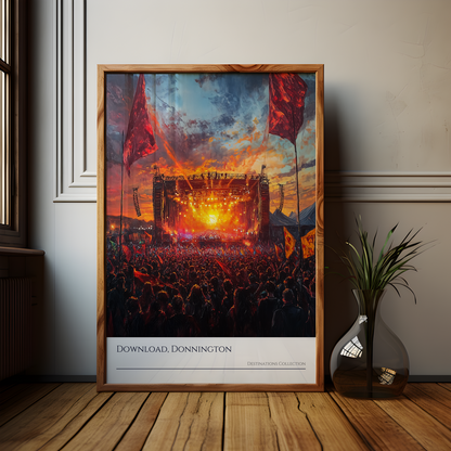 Download Festival Sunset Poster