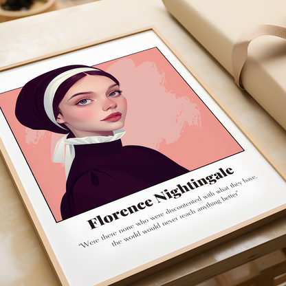 Florence Nightingale Quote Poster