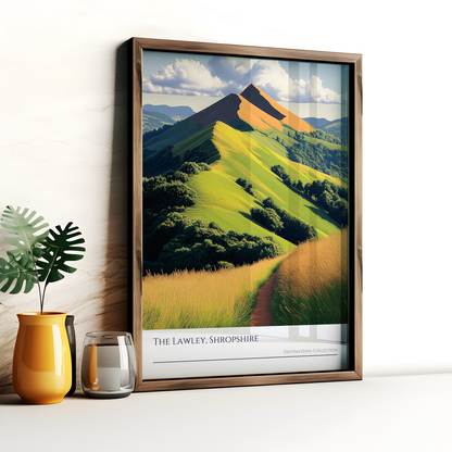 The Lawley Shropshire Hills Poster