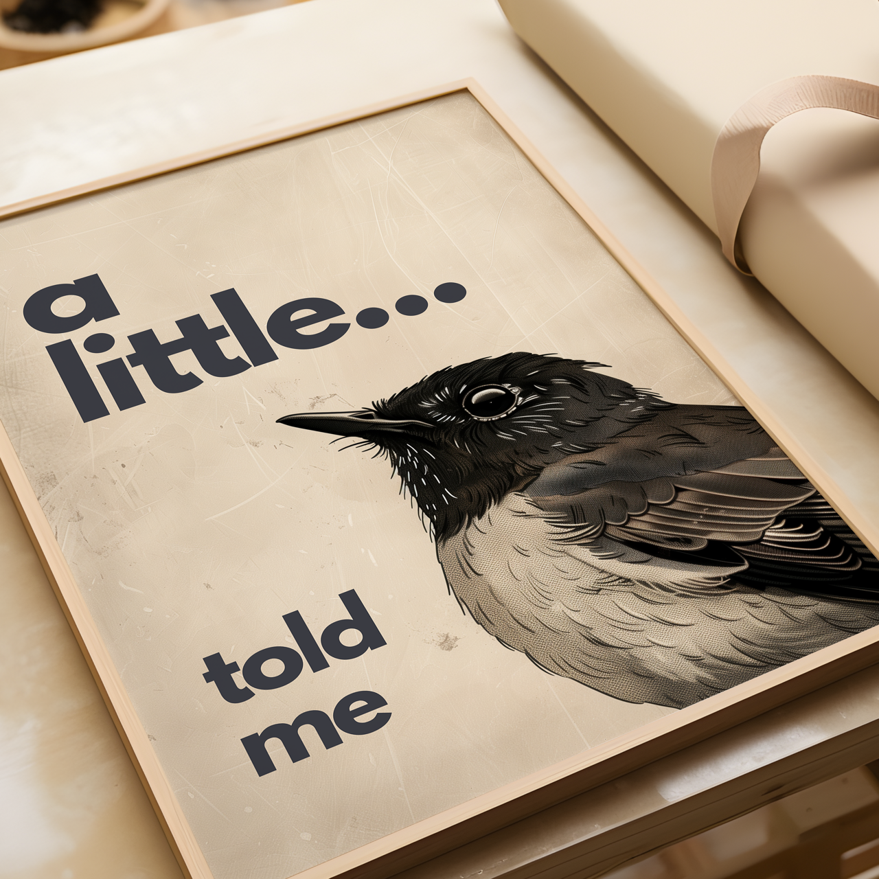 A Little Bird Told Me... Poster