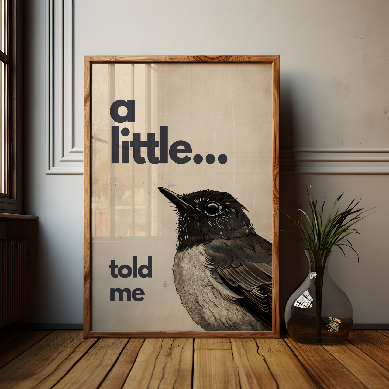 A Little Bird Told Me... Poster